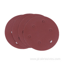 wholesale sandpaper disc 125mm sanding disks 6 holes